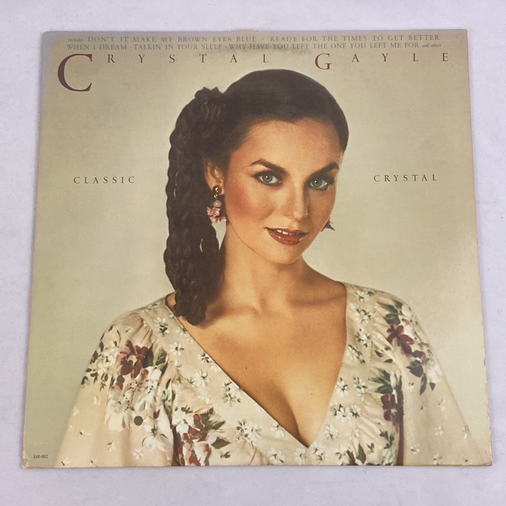 Crystal Gayle Classic Crystal 1979 Liberty Records LOO-982 Vinyl Record LP - Picture 7 of 7